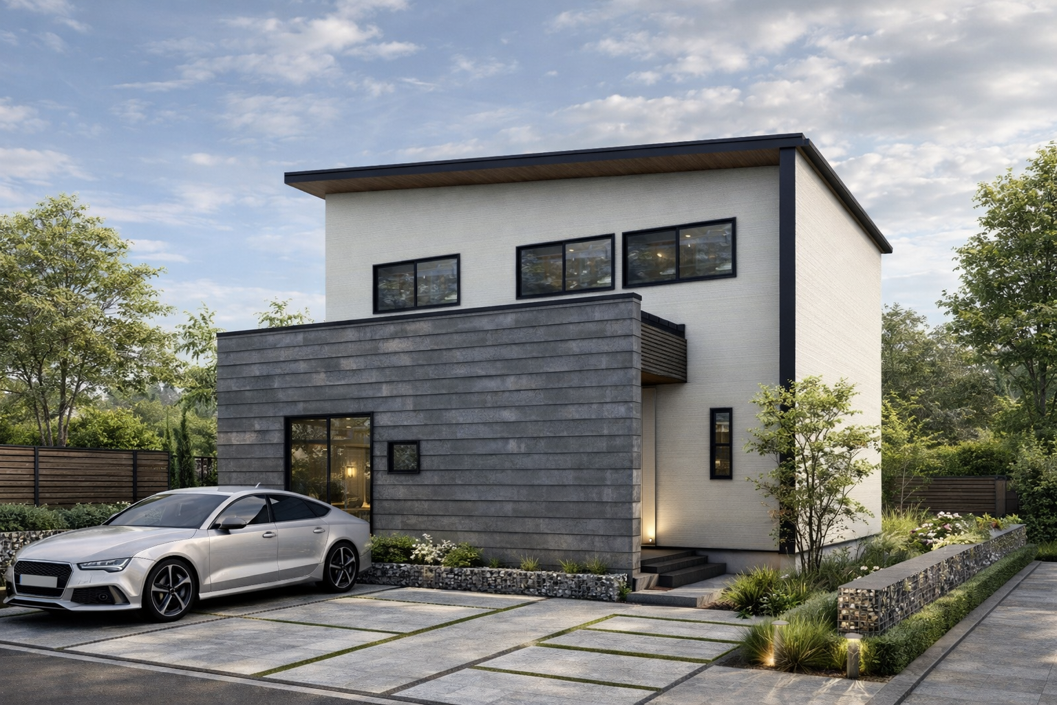 解放感が広がる家