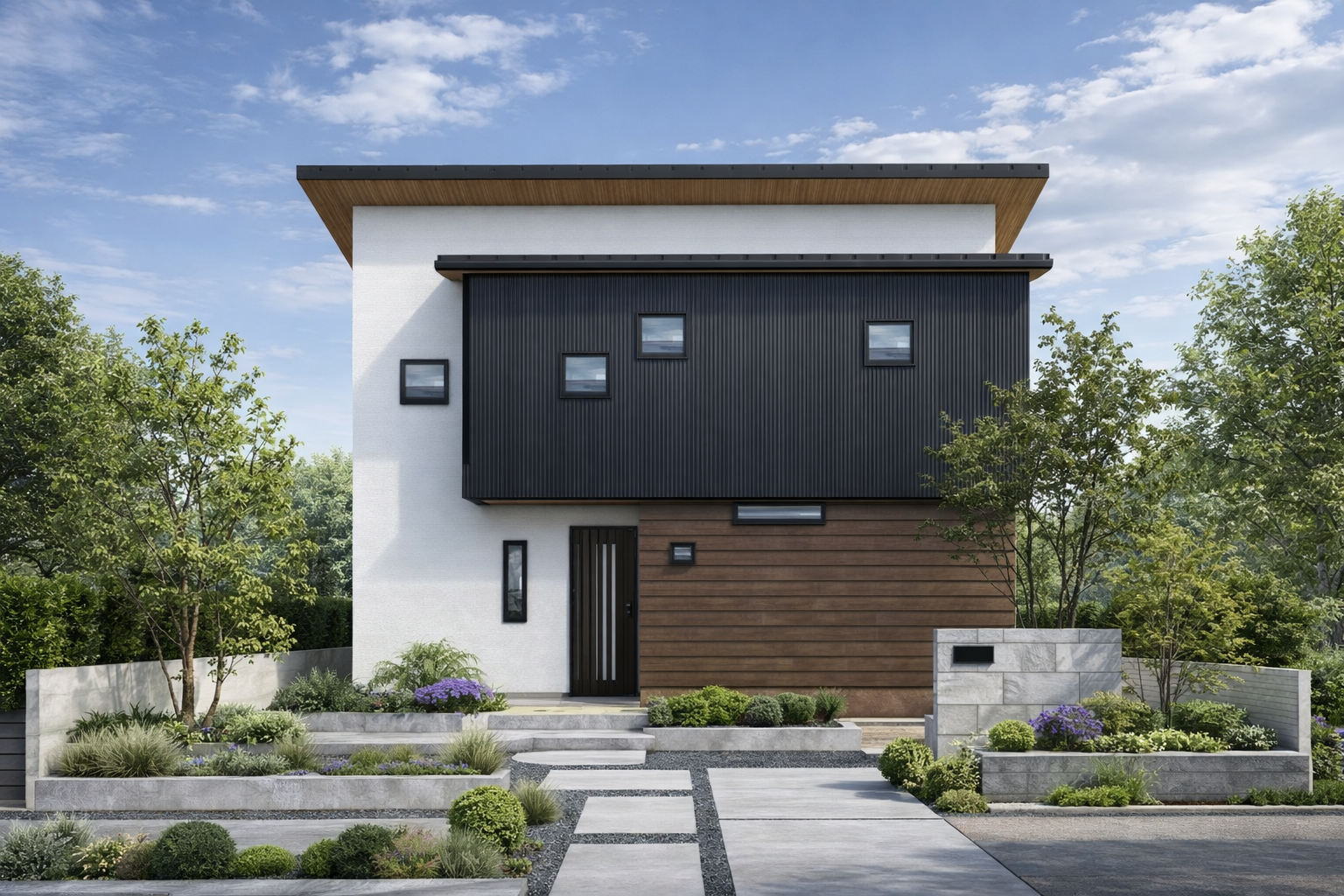 木漏れ日溢れる家